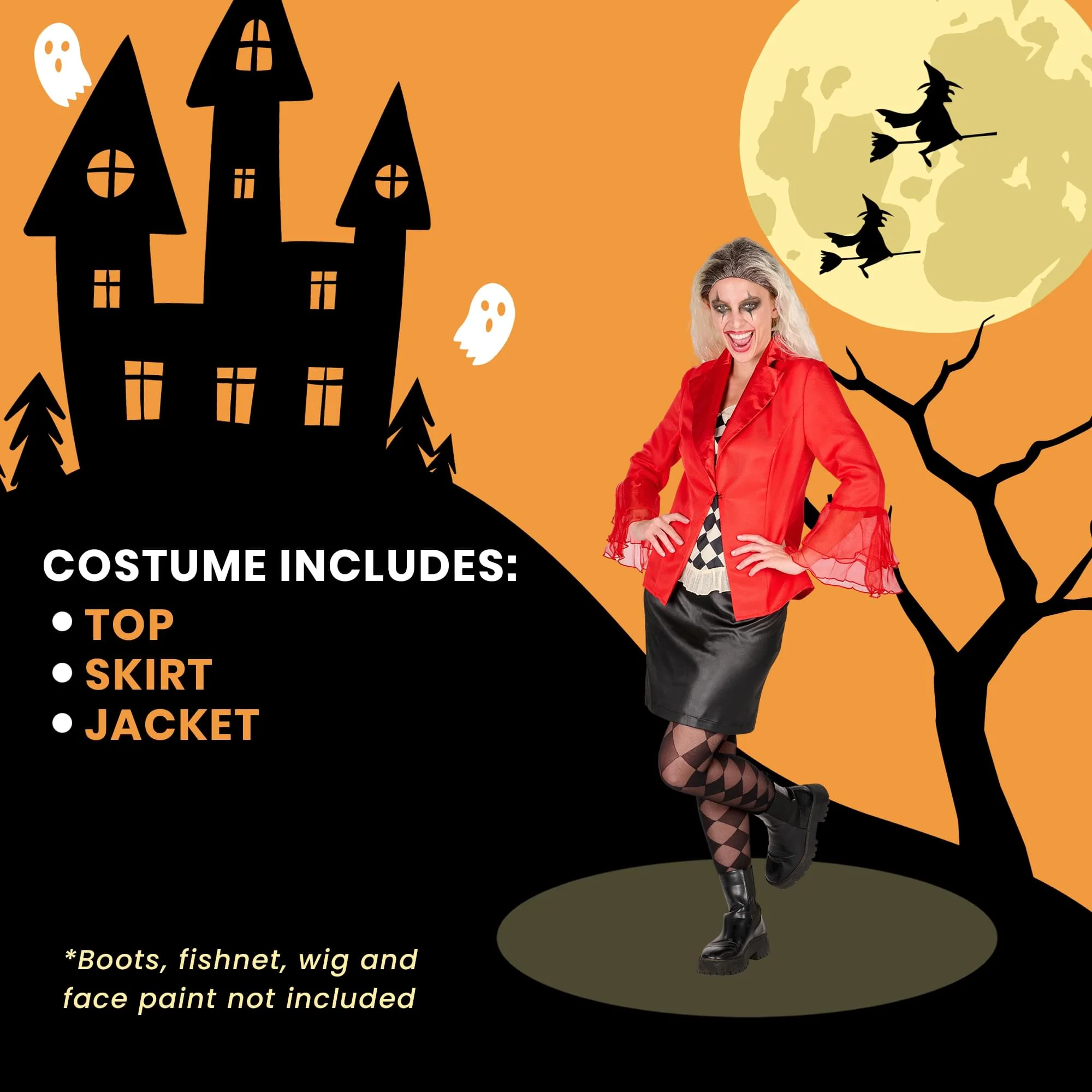 Women's Partner in Crime Adult Costume - Image 28