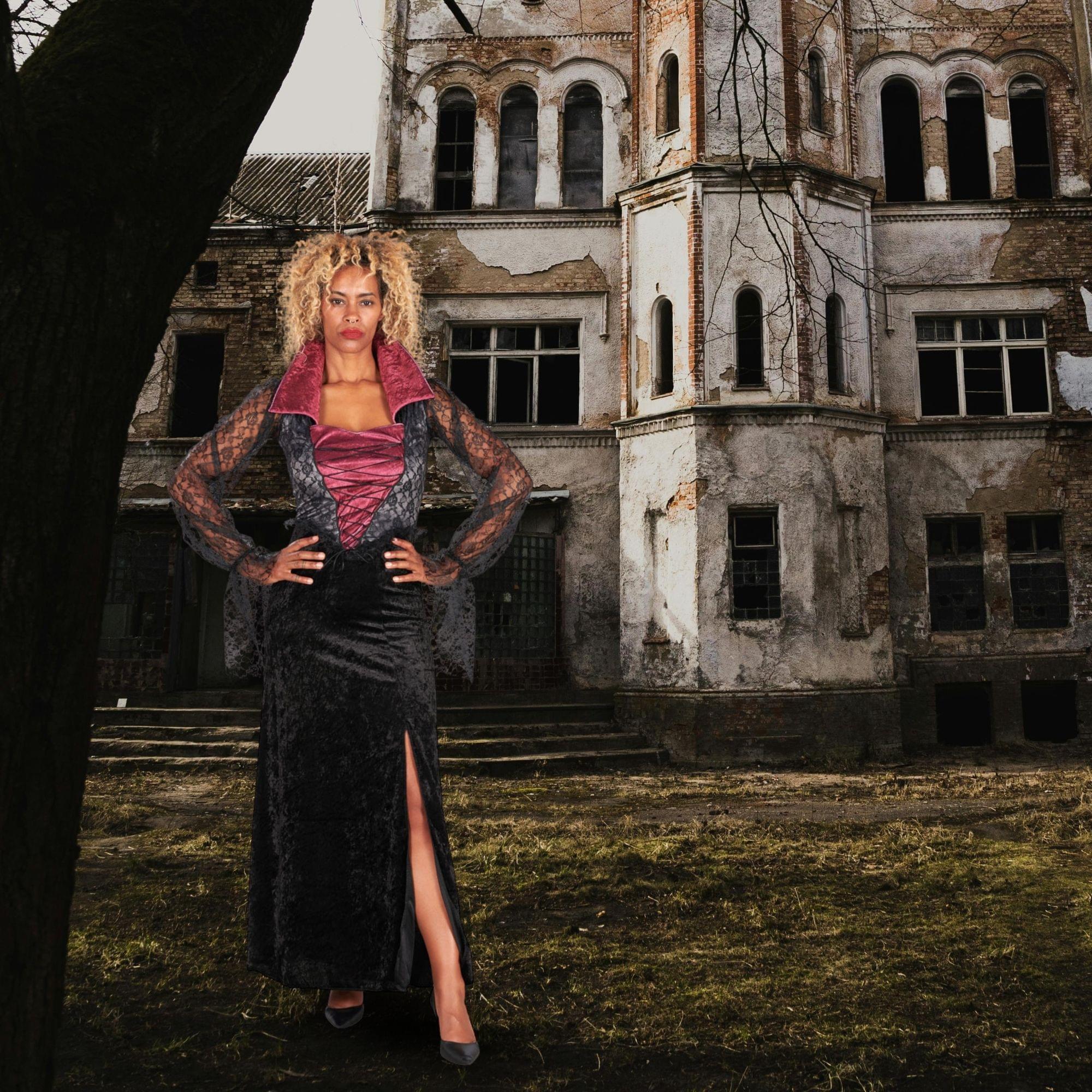 Women Vampire Adult Costume - Image 4