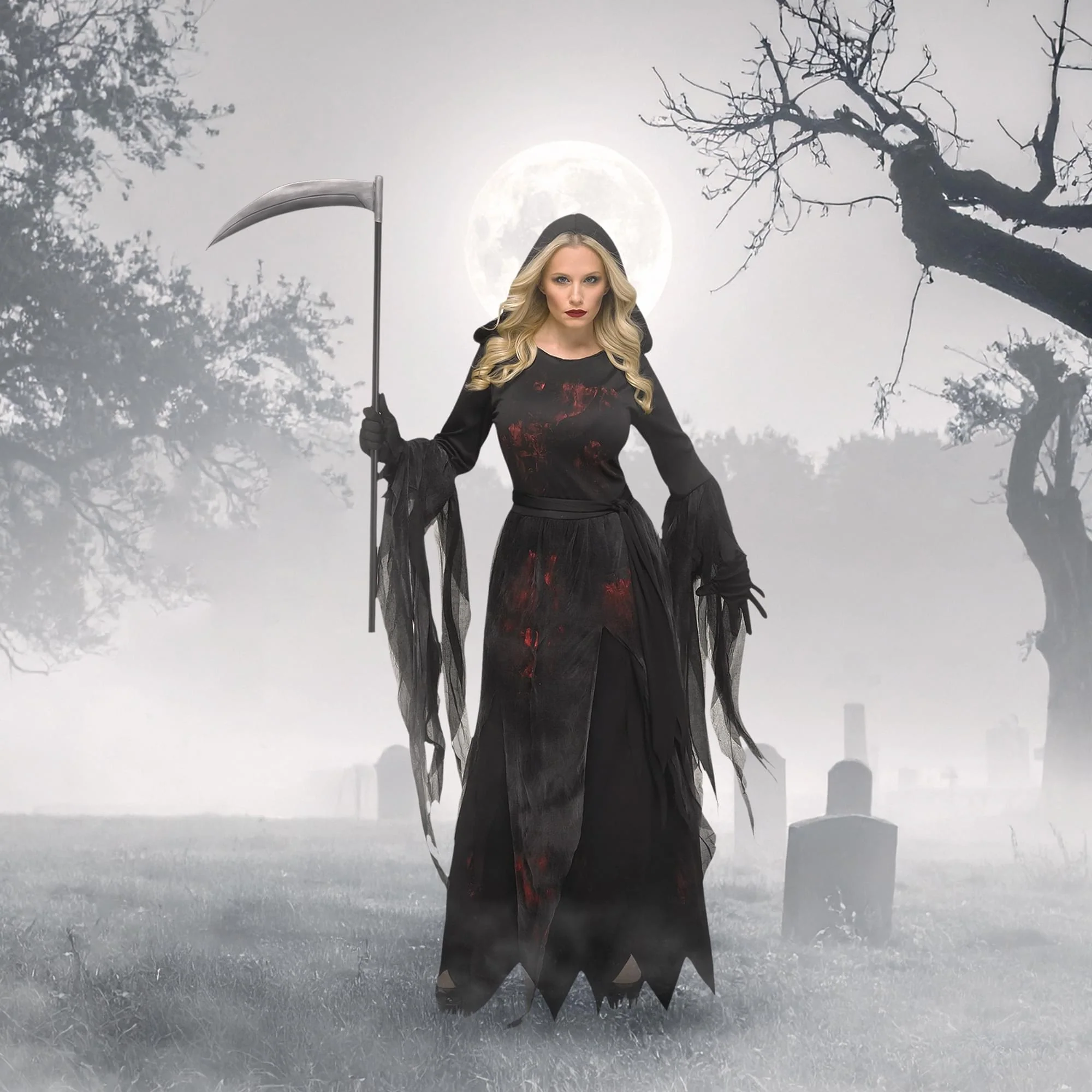 Womens Soulless Reaper Costume - Image 10
