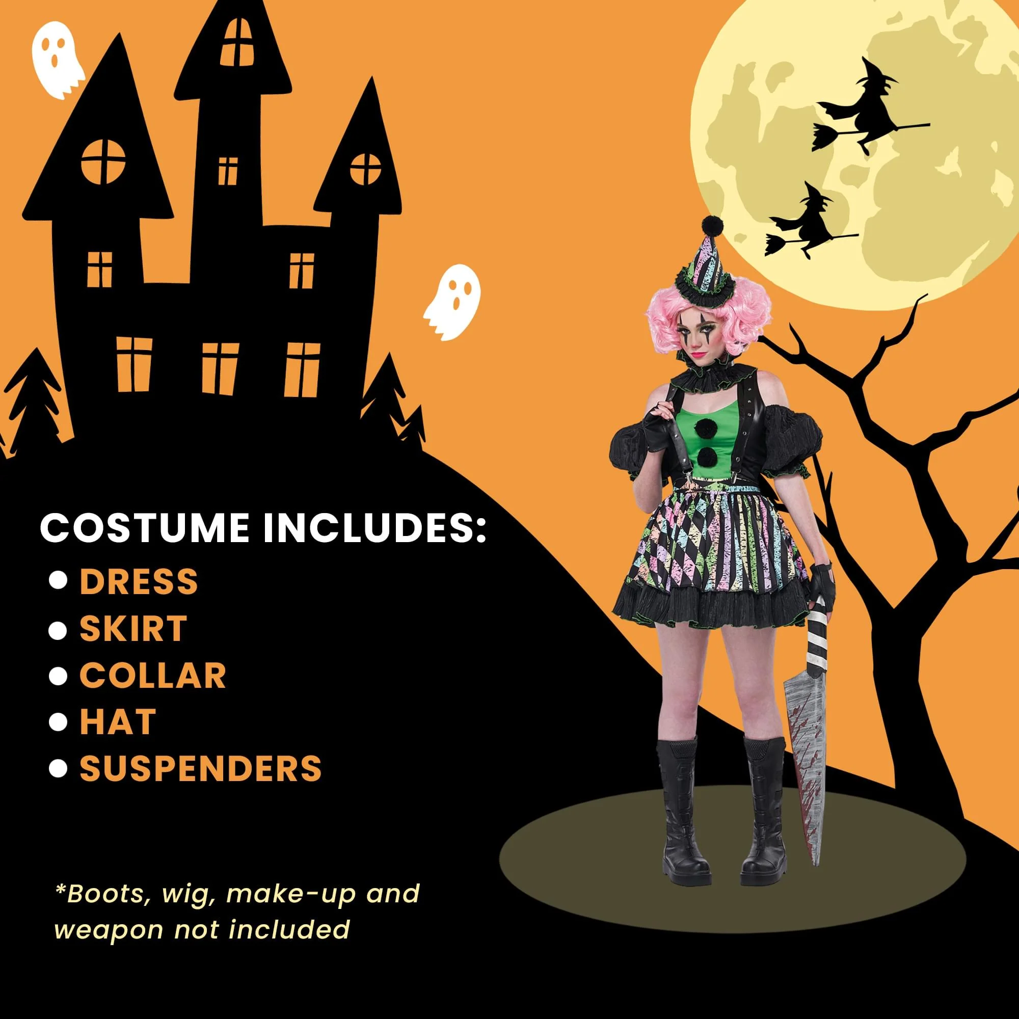 Womens Sweet But Psycho Costume - Image 30
