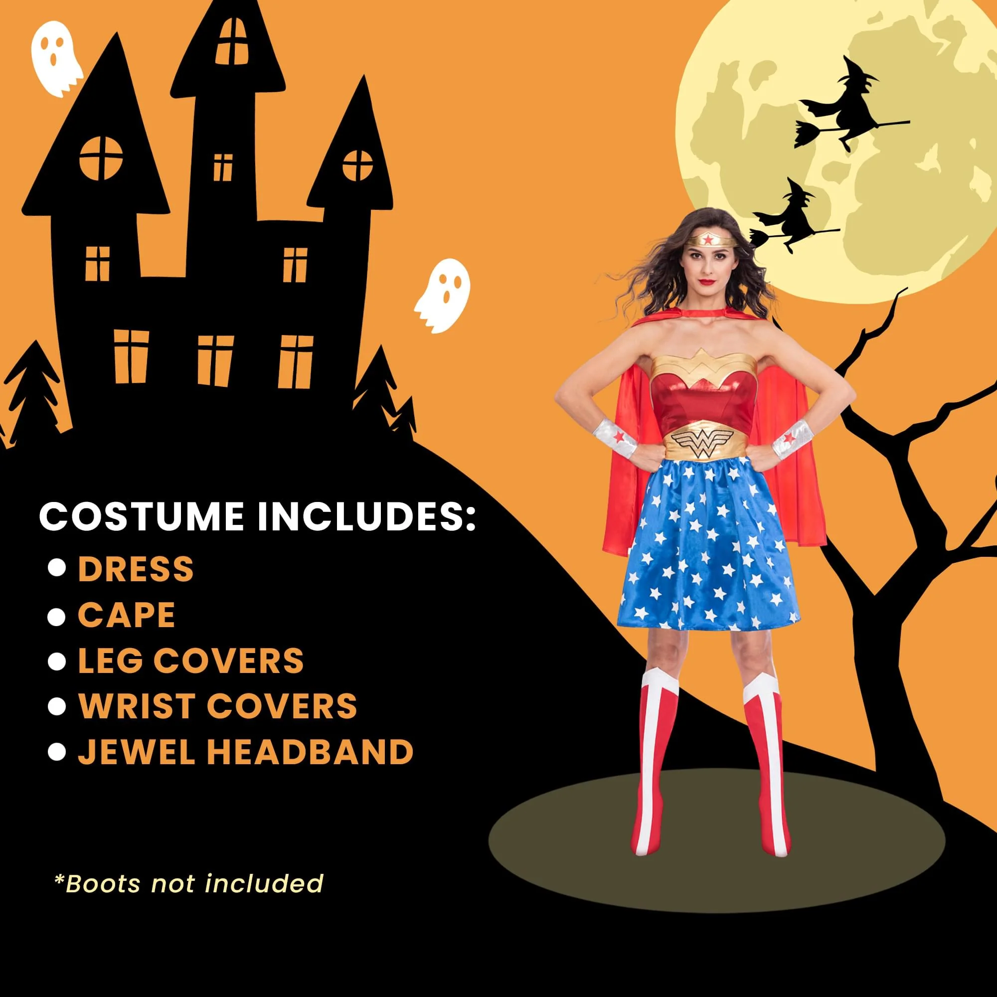 Wonder Woman Classic Costume - Image 5