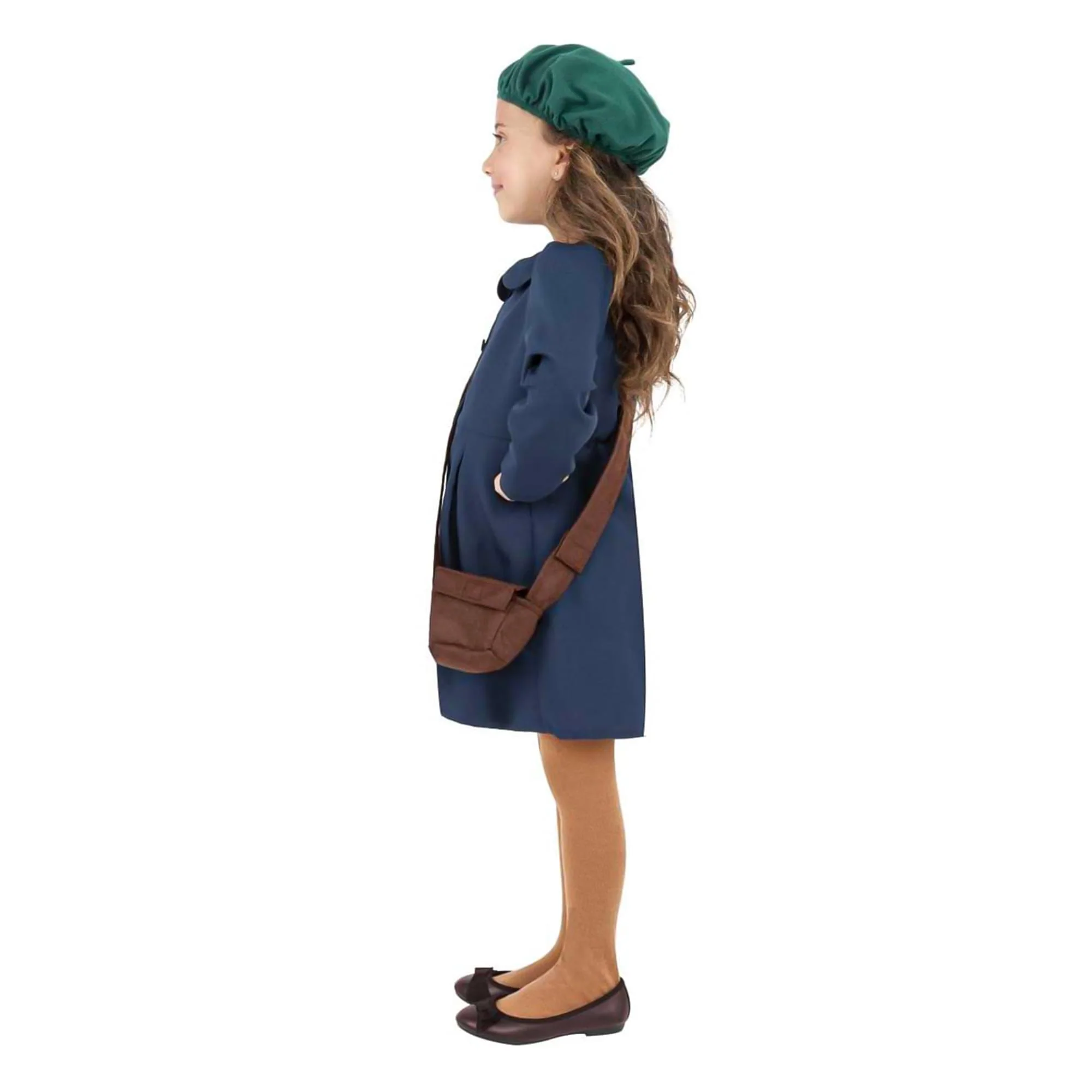 World War Ii Evacuee Girl Child Costume - Image 11