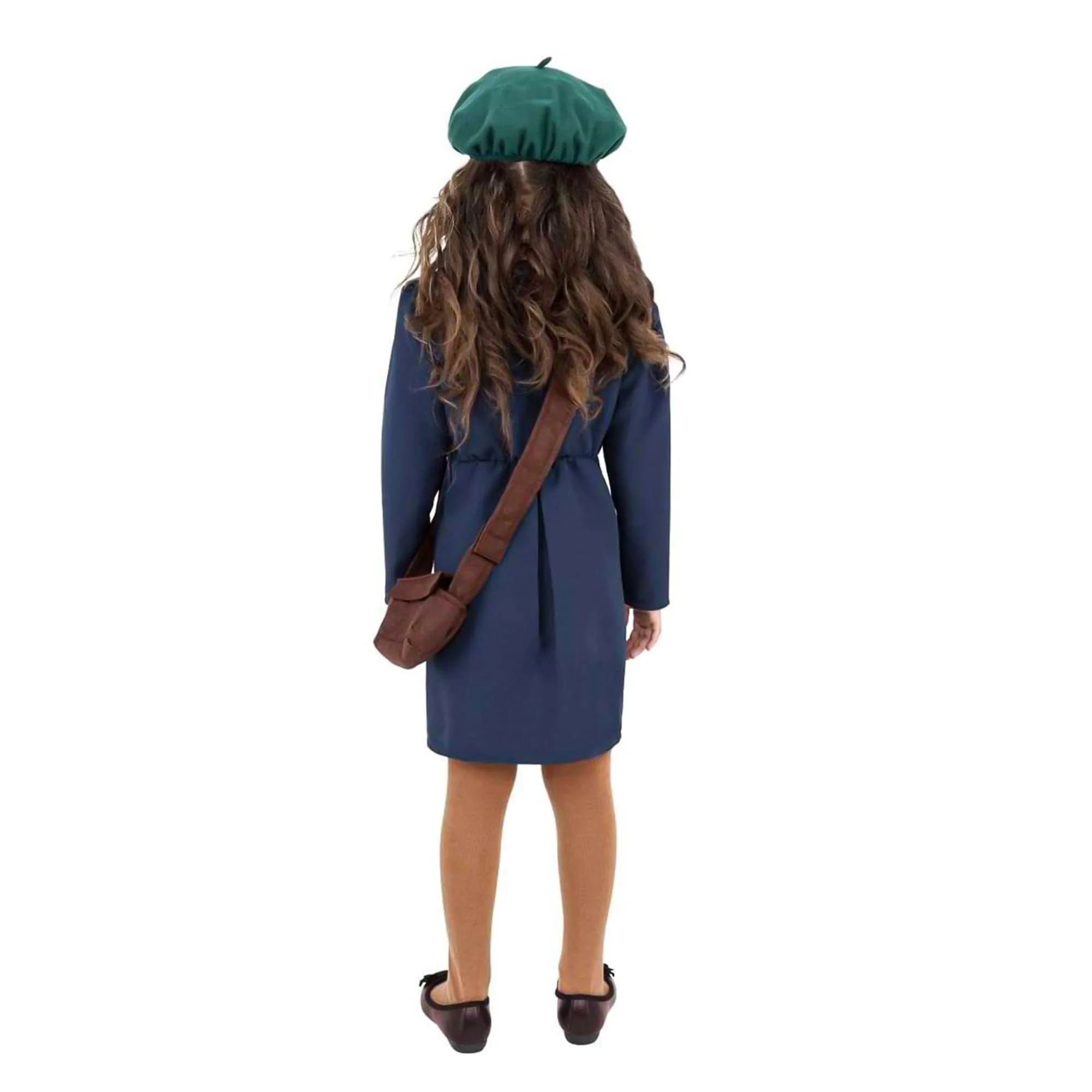 World War Ii Evacuee Girl Child Costume - Image 13