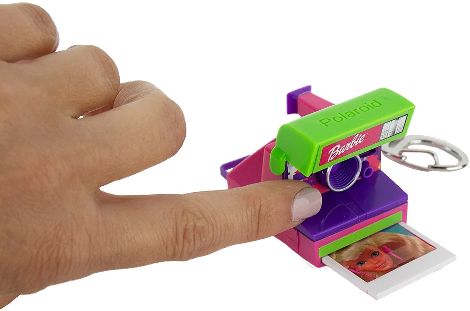 Worlds Coolest Barbie Polaroid 600 Keychain - Image 3