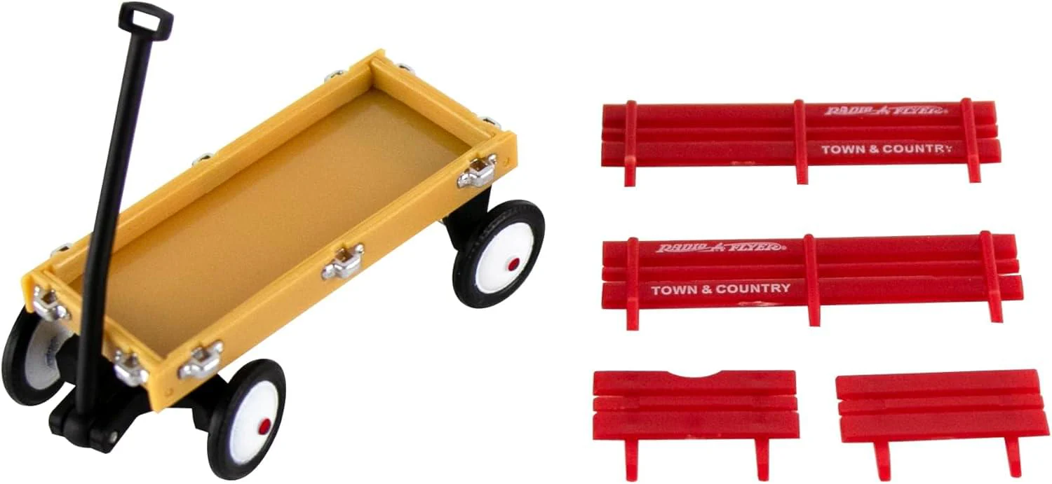 World's Smallest Radio Flyer Town & Country Wagon Toy - Image 2