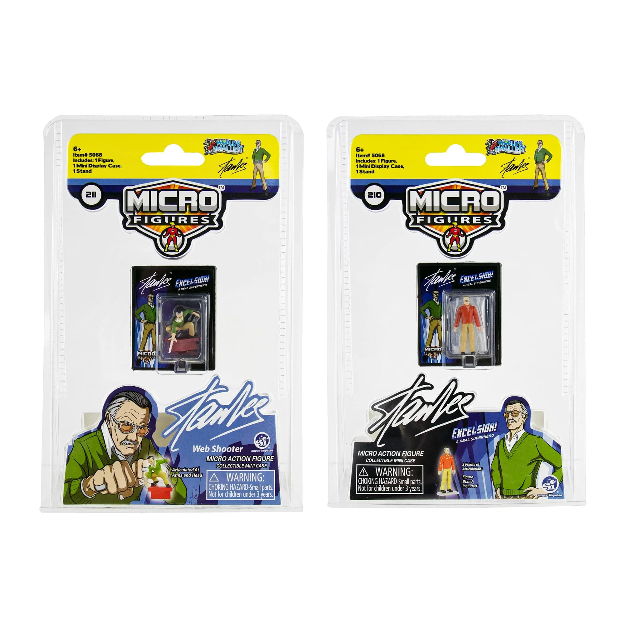Worlds Smallest Stan Lee Micro Figure | One Random - Image 3