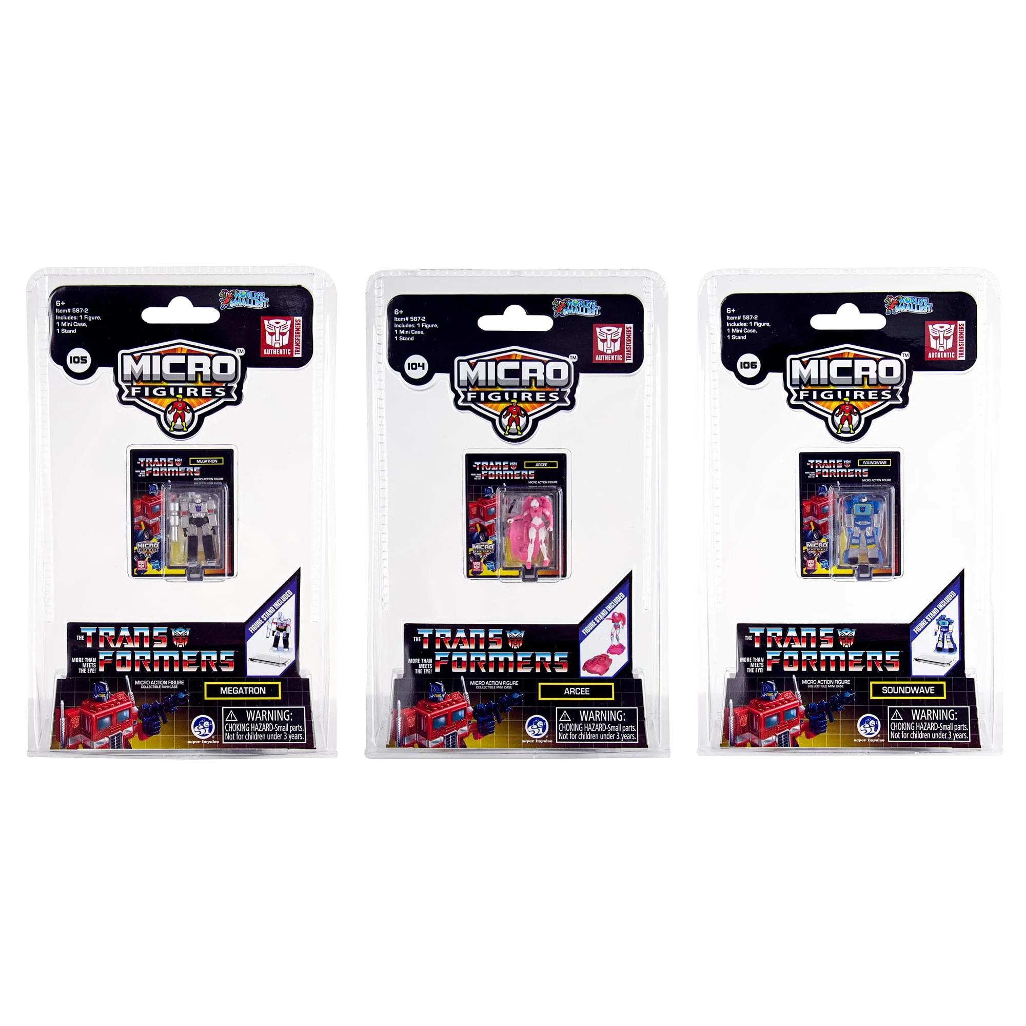 Worlds Smallest Transformers Series 2 Micro Figure | One Random - Image 3