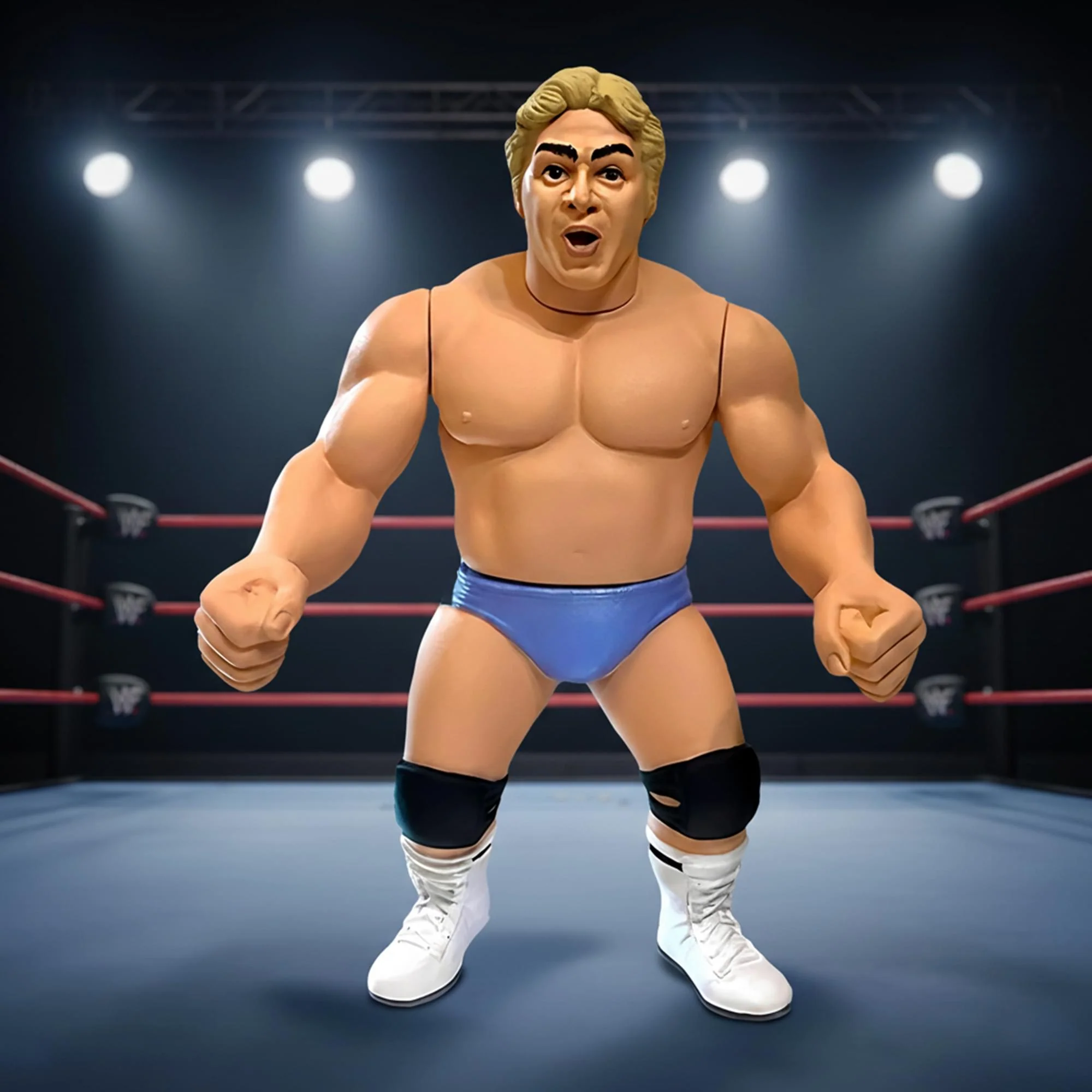 Wrestling's Heels and Faces Retro Action Figure | Dino Bravo - Image 4