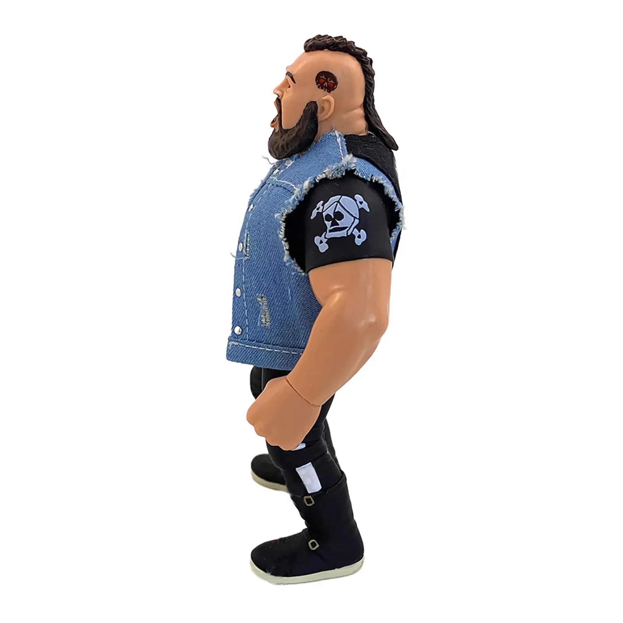 Wrestling's Heels and Faces Retro Action Figure | One Man Gang - Image 3