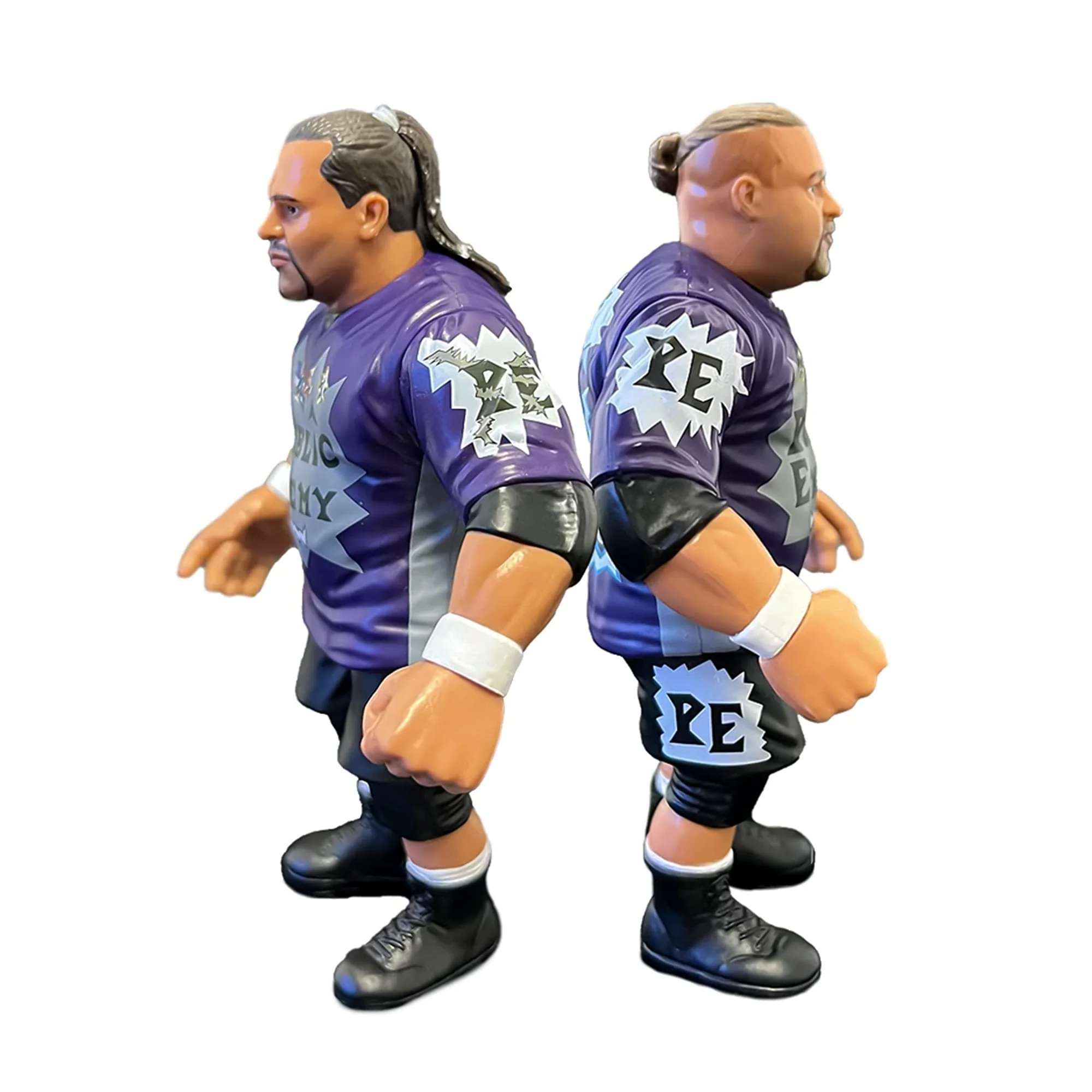 Wrestling's Heels and Faces Retro Action Figure | Public Enemy 2 Pack - Image 3