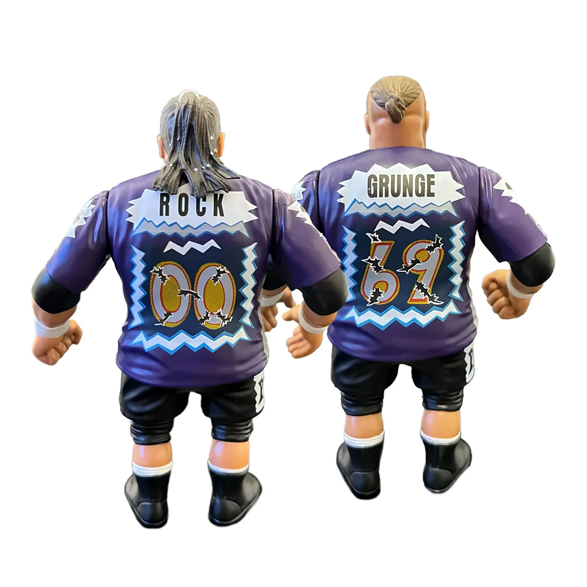 Wrestling's Heels and Faces Retro Action Figure | Public Enemy 2 Pack - Image 4