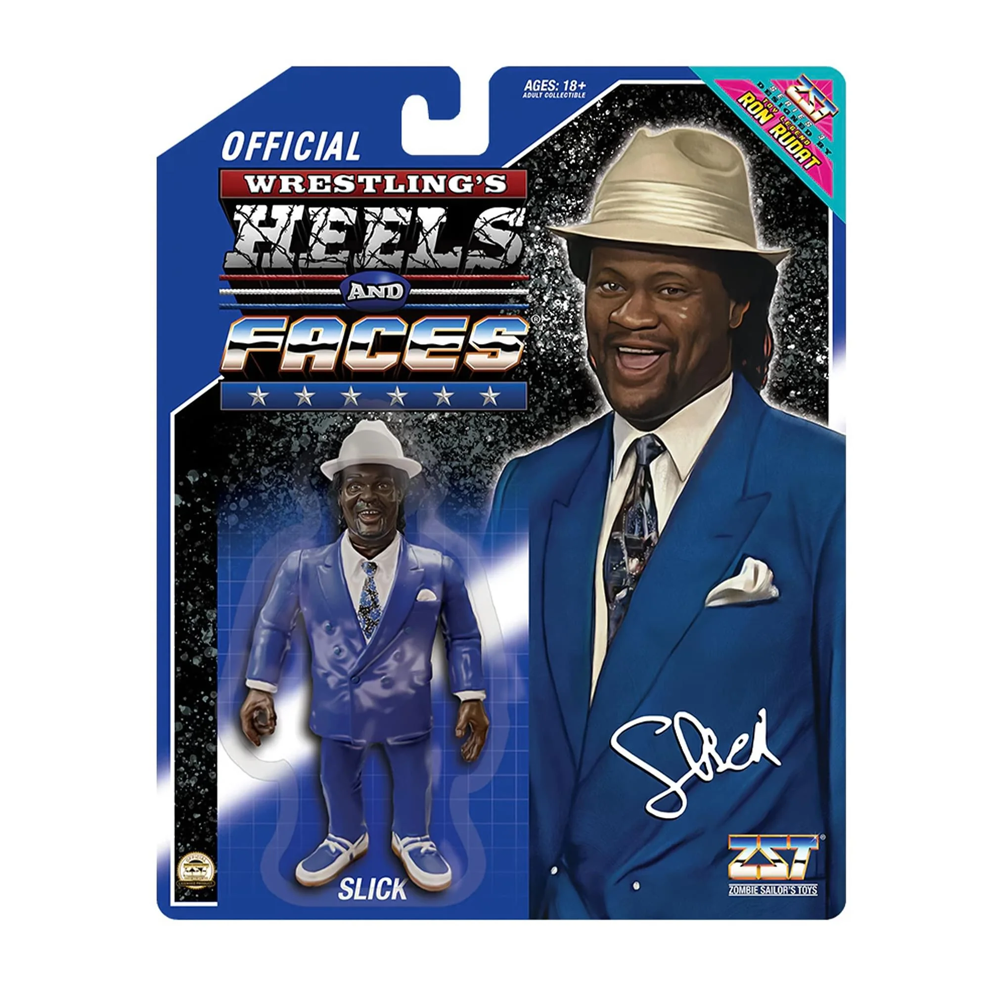 Wrestling's Heels and Faces Retro Action Figure | Slick - Image 2
