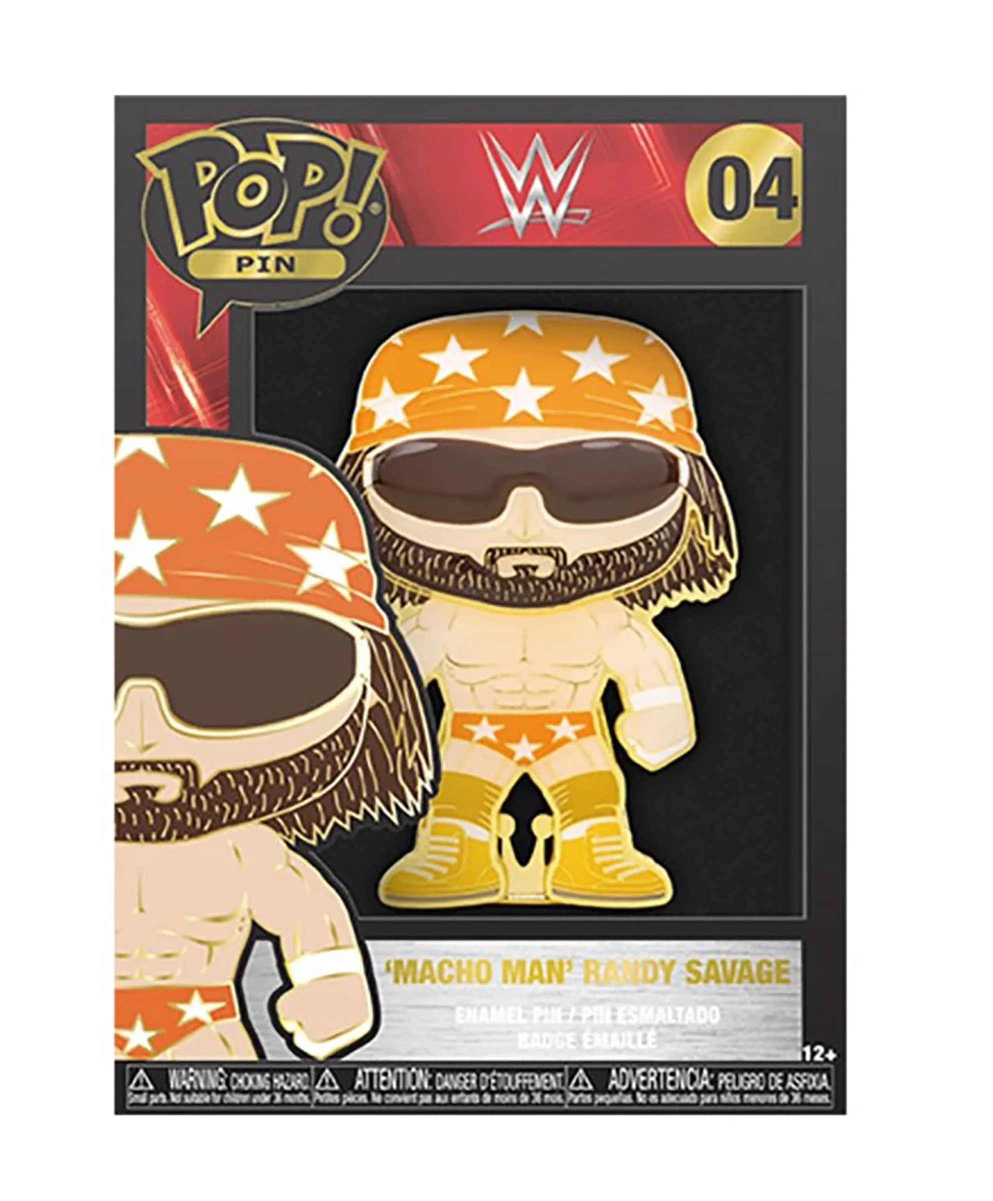 WWE 3 Inch Funko POP Pin | Randy Macho Man Savage - Image 3