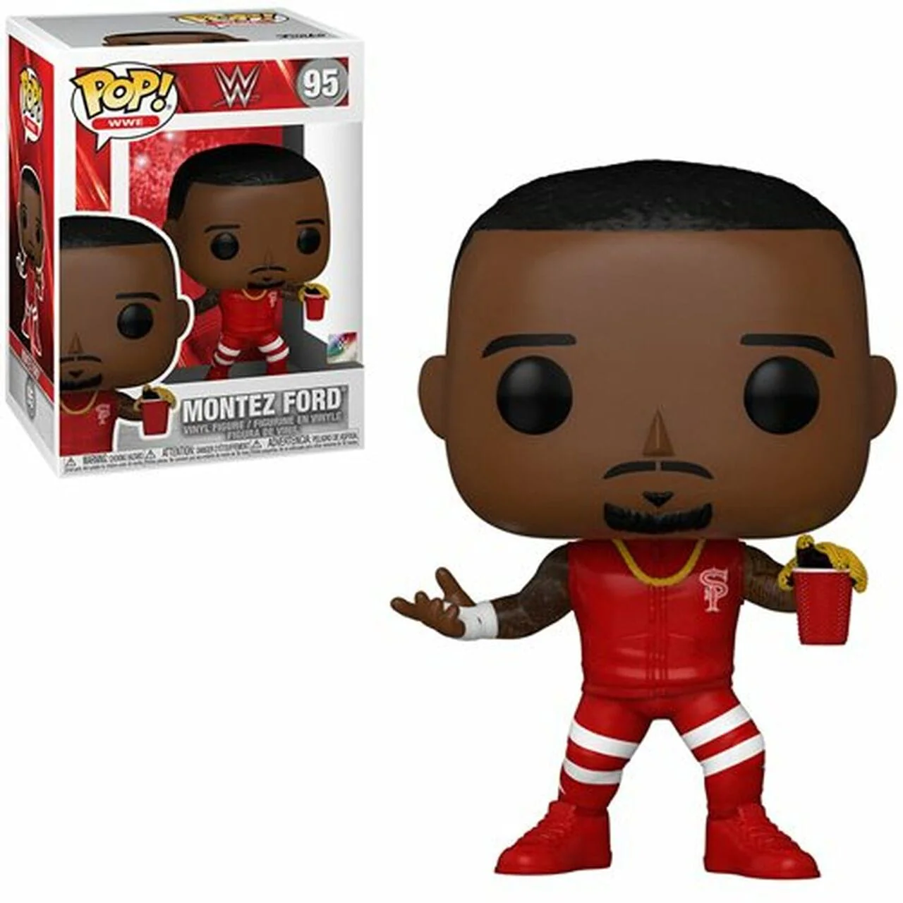 WWE Street Profits Funko POP Vinyl Figure | Montez Ford - Image 3