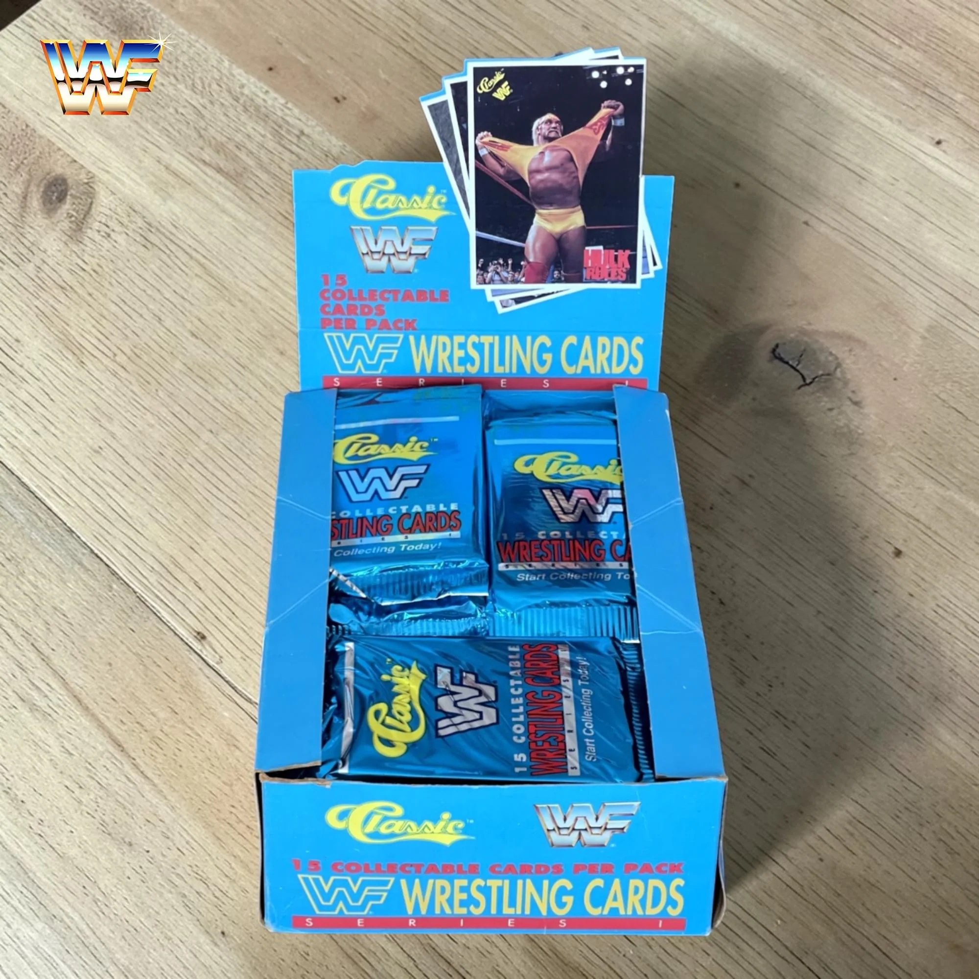 WWF 1990 Classic Series 1 Wrestling Single Pack | 15 Cards - Image 6
