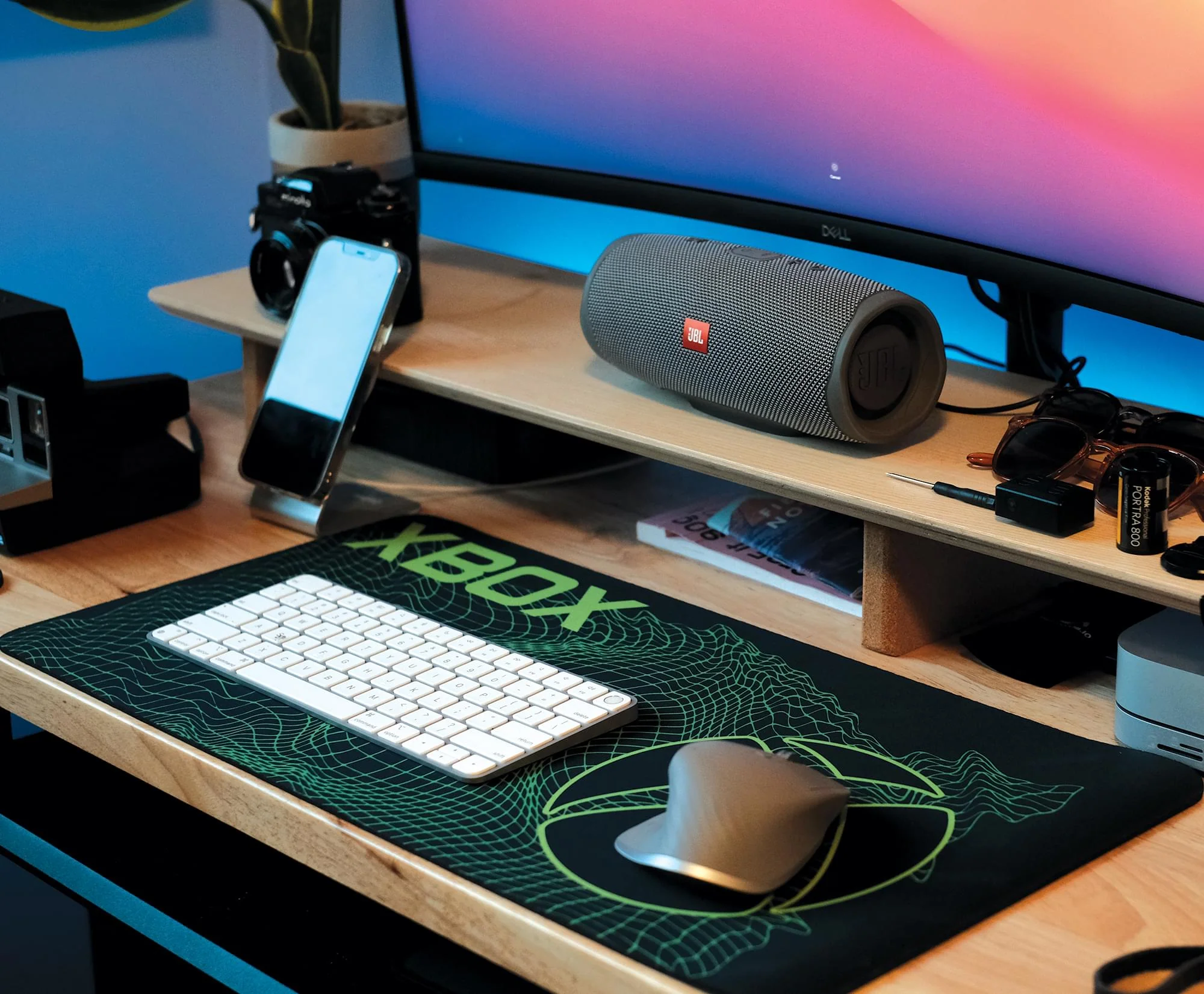 Xbox Black Graphic Desk Mat Cover | 12 x 24 Inches - Image 6