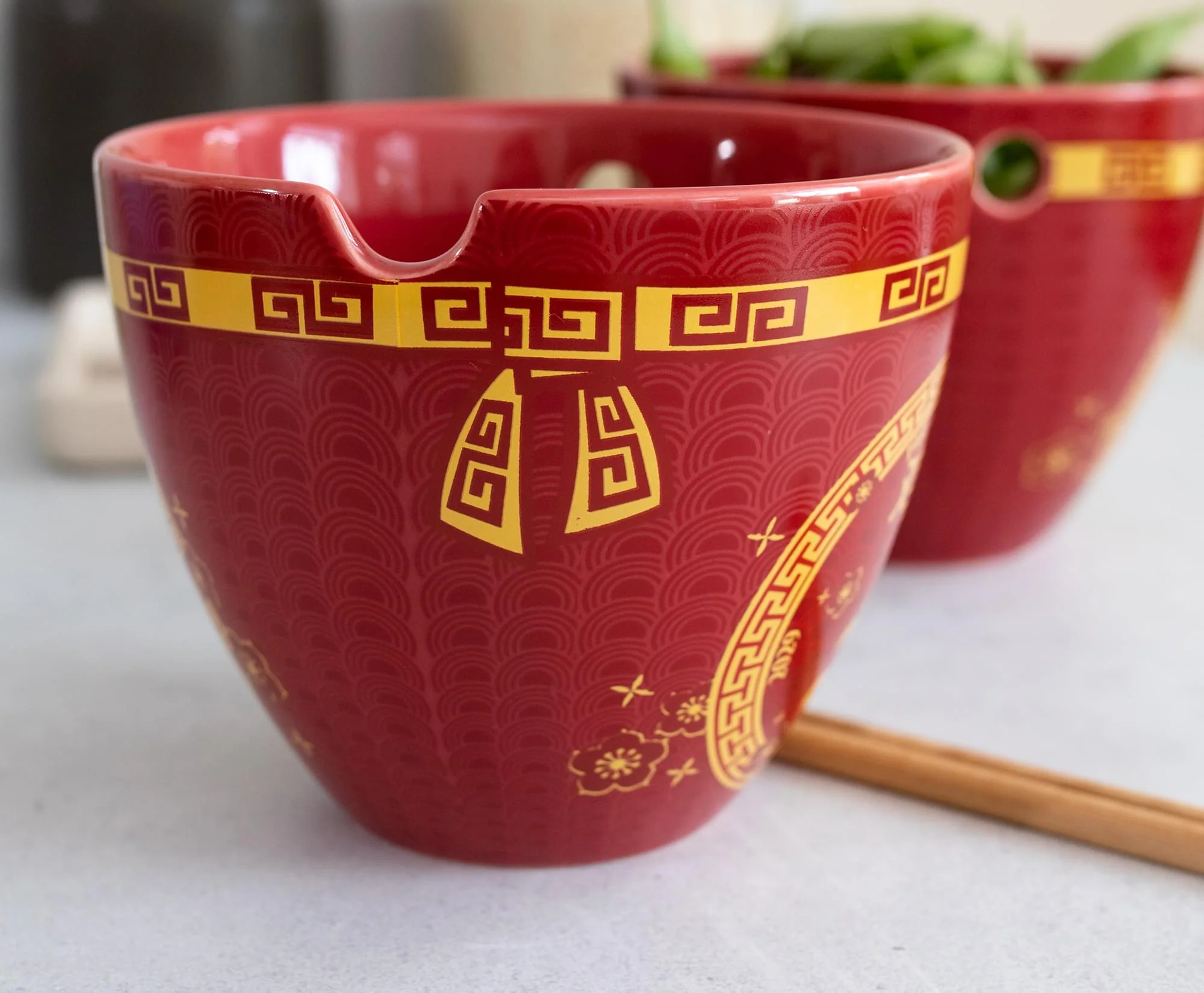 Year Of The Ox Chinese Zodiac 16-Ounce Ramen Bowl and Chopstick Set - Image 3