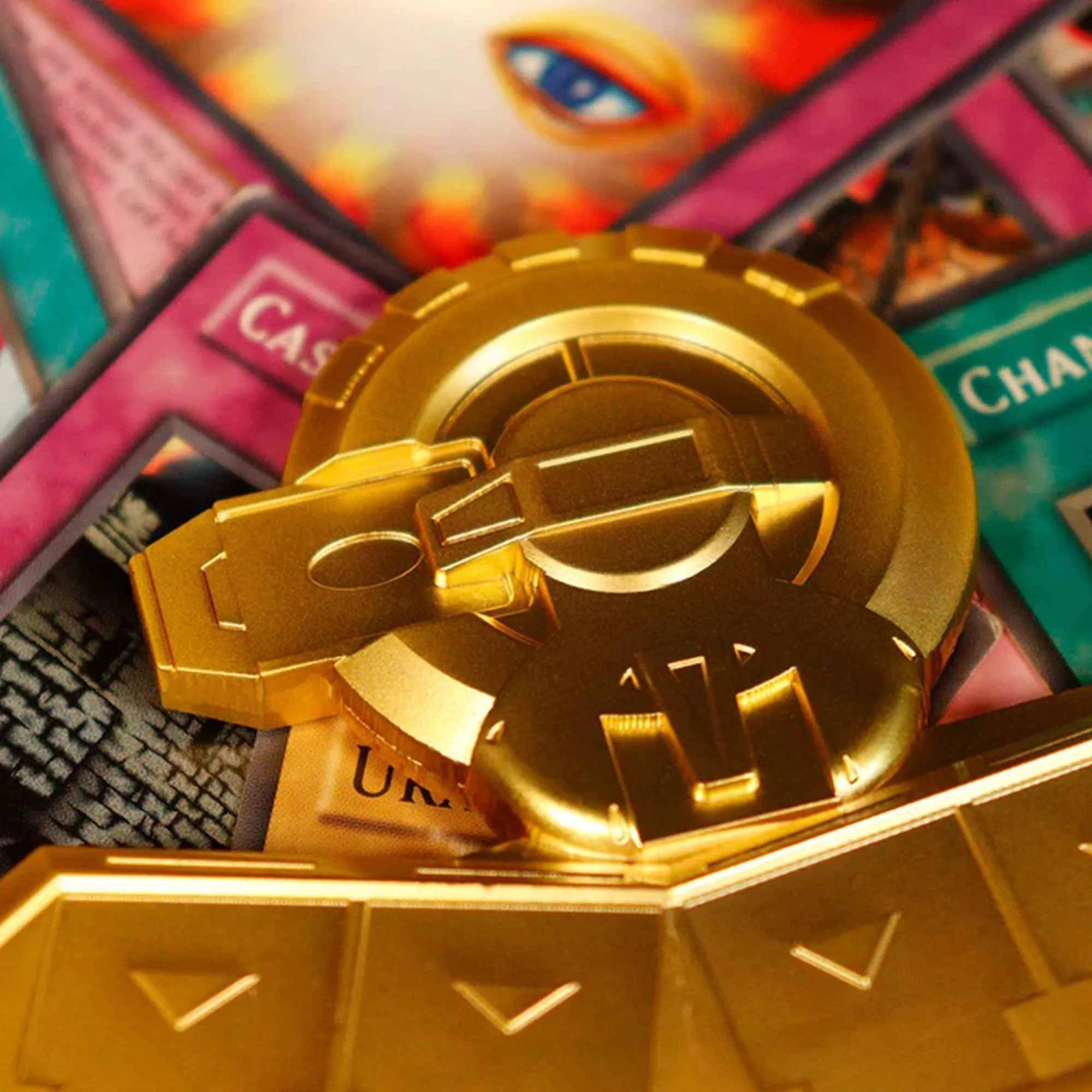 Yu-Gi-Oh! 24K Gold Plated Duel Disk Mini Replica - Image 6