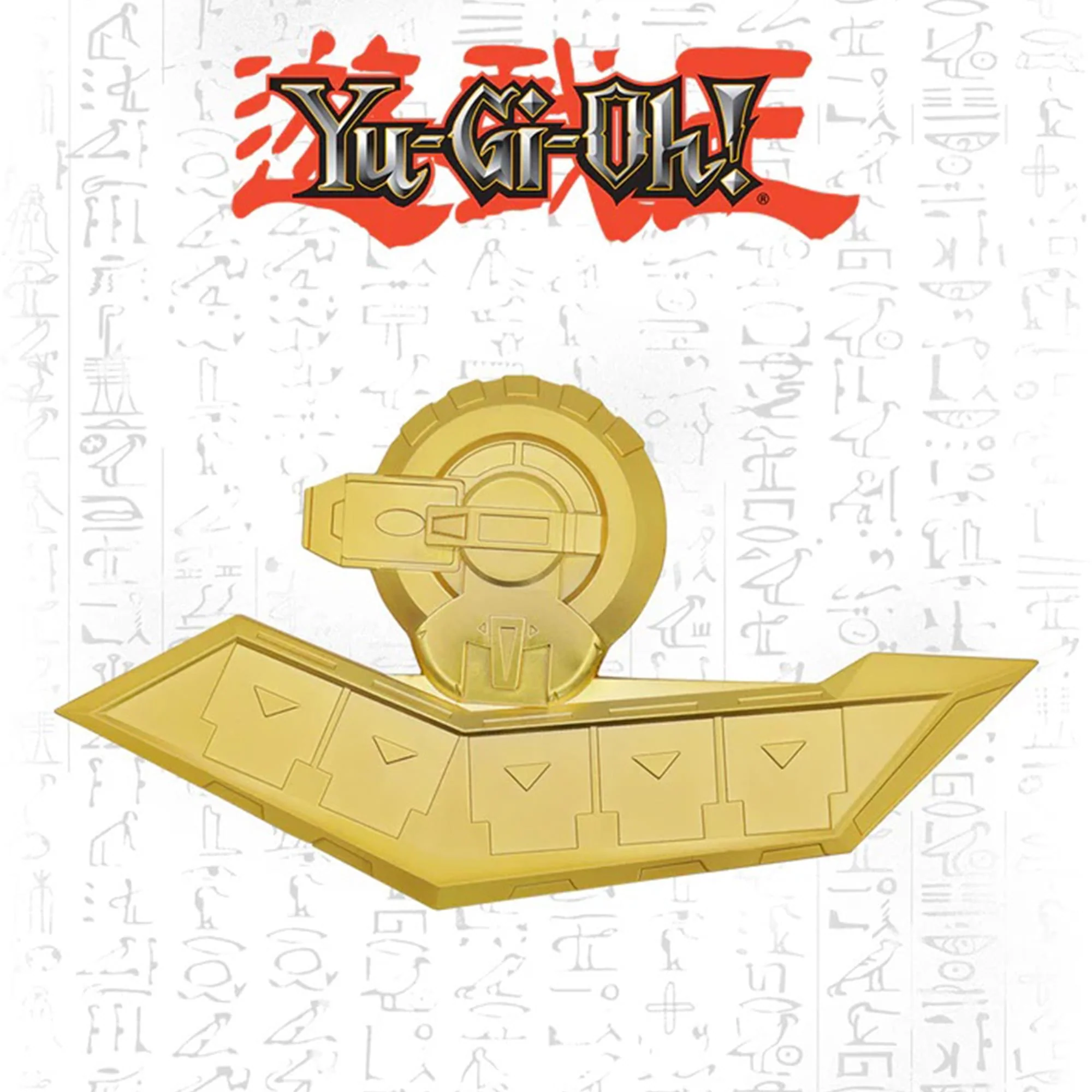 Yu-Gi-Oh! 24K Gold Plated Duel Disk Mini Replica - Image 8