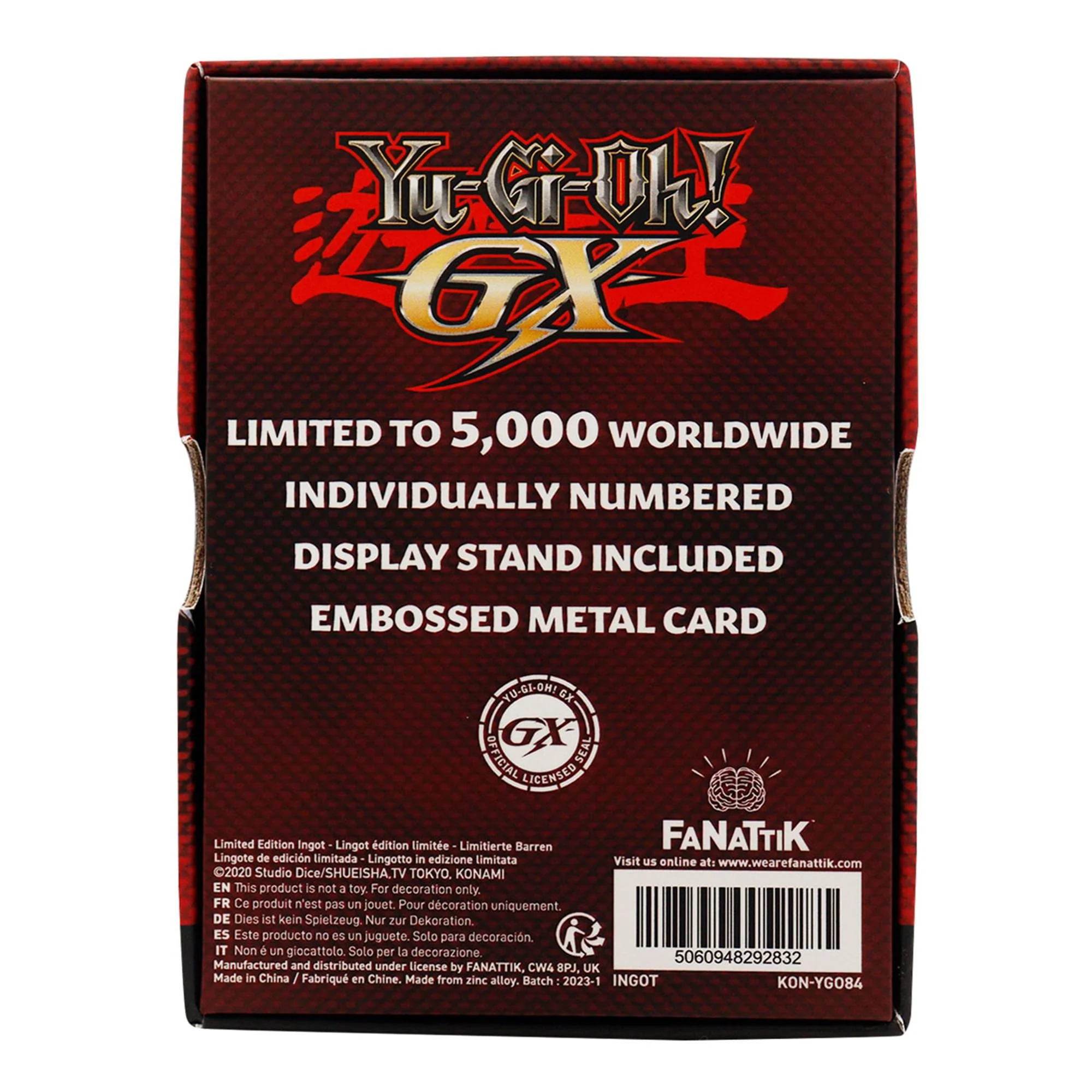 Yu-Gi-Oh! GX Limited Edition Elemental Hero Burstinatrix Ingot - Image 7