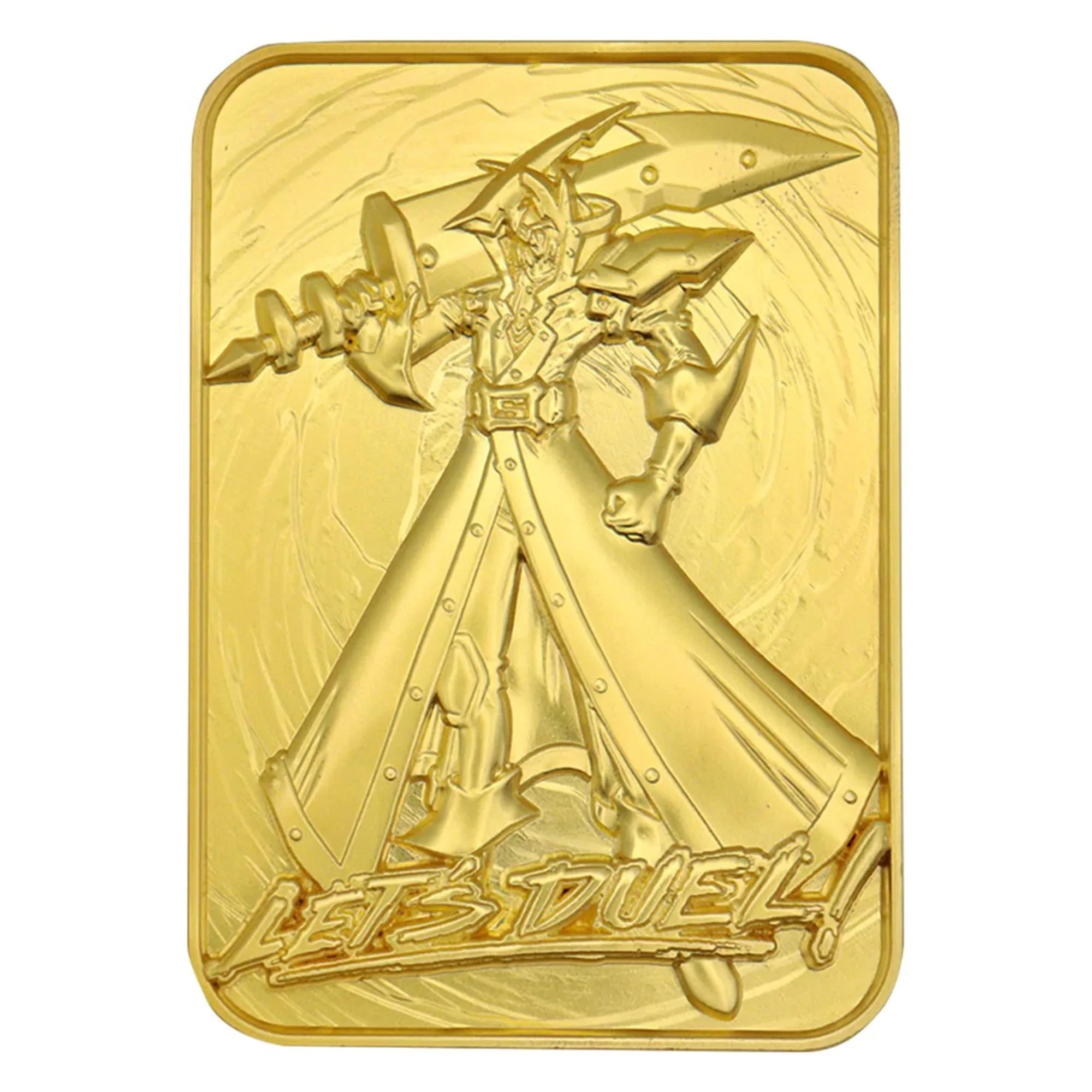 Yu-Gi-Oh! Limited Edition 24k Gold Plated Metal Card | Silent Swordsman - Image 2