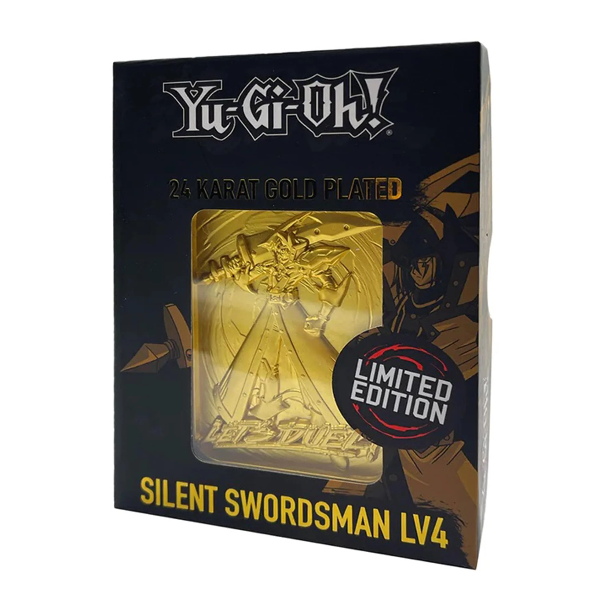 Yu-Gi-Oh! Limited Edition 24k Gold Plated Metal Card | Silent Swordsman - Image 5