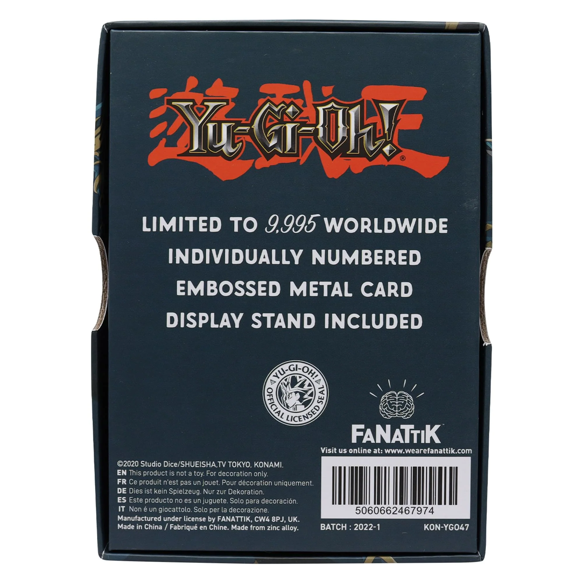 Yu-Gi-Oh! Limited Edition Dark Paladin Metal Card - Image 8