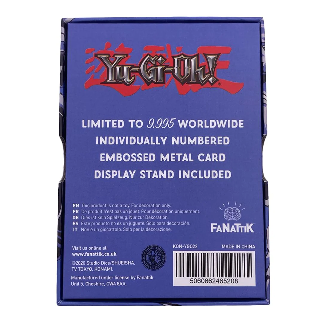 Yu-Gi-Oh! Limited Edition Embossed Metal Collector Card | Blue-Eyes White Dragon - Image 4