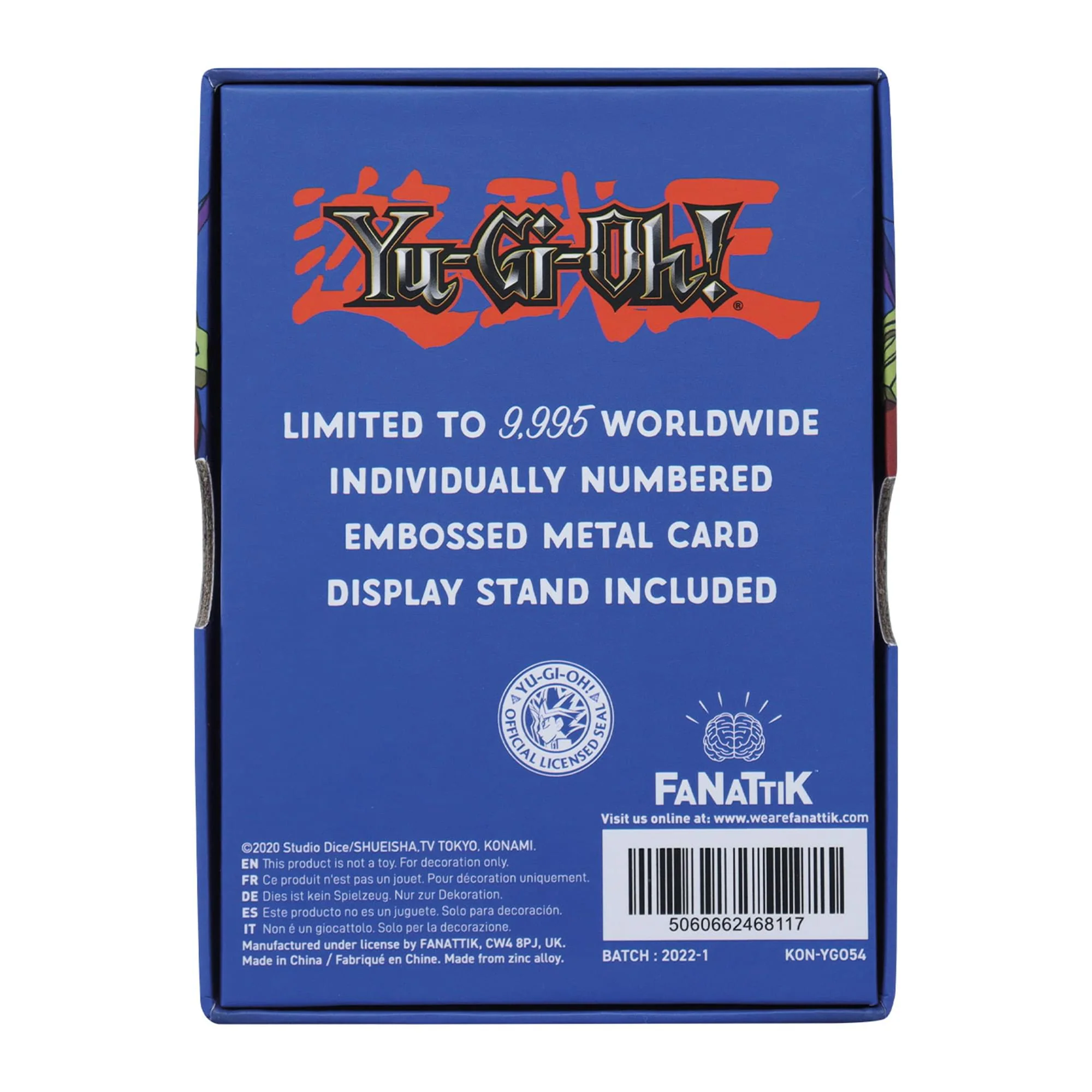 Yu-Gi-Oh! Limited Edition Time Wizard Metal Card - Image 8
