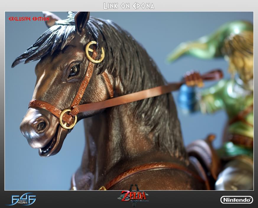 Zelda Link On Epona Exclusive Statue - Image 6